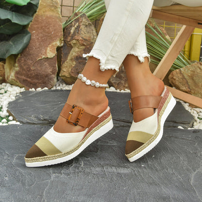 Catalina Strap Slides - Adjustable, Breathable Comfort for All-Day Wear