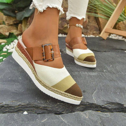 Catalina Strap Slides - Adjustable, Breathable Comfort for All-Day Wear