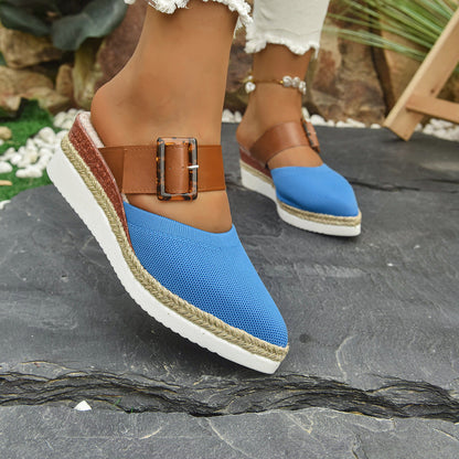 Catalina Strap Slides - Adjustable, Breathable Comfort for All-Day Wear