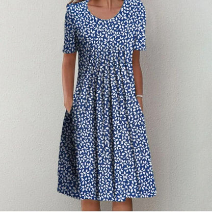 Classic Printed Dress - Effortless Style for Any Occasion