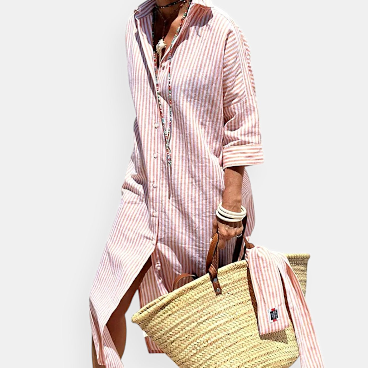 Dani Long Shirt Dress - Effortless Style & All-Day Comfort for Women
