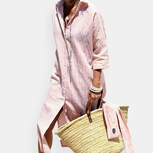 Dani Long Shirt Dress - Effortless Style & All-Day Comfort for Women