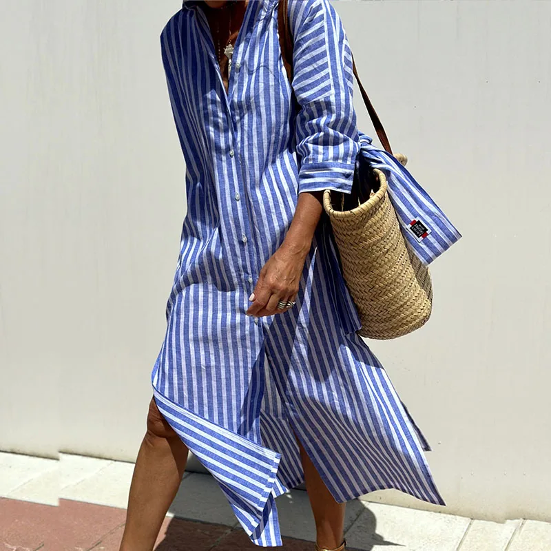 Dani Long Shirt Dress - Effortless Style & All-Day Comfort for Women