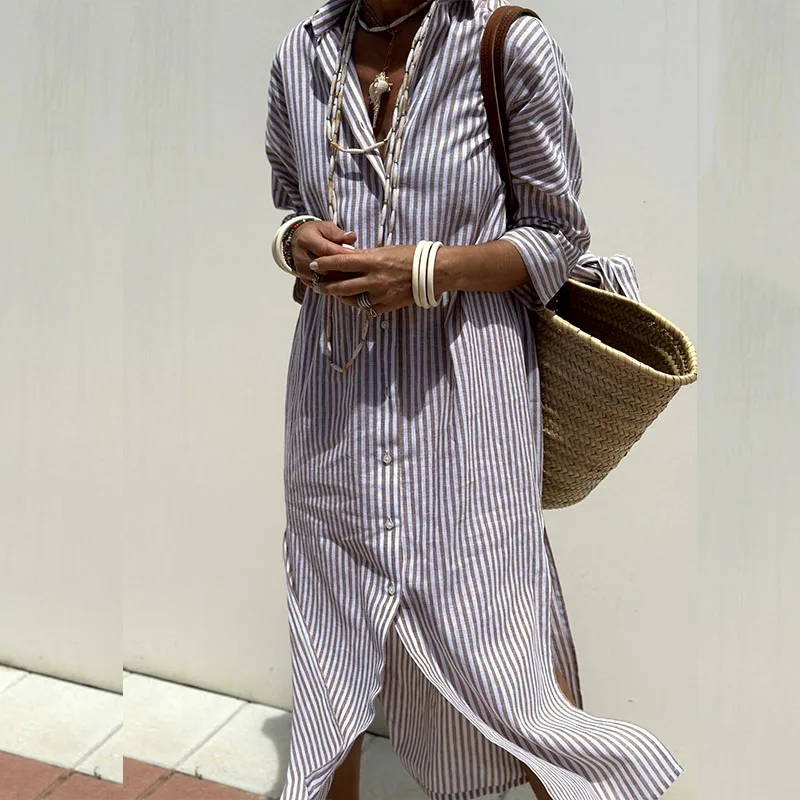 Dani Long Shirt Dress - Effortless Style & All-Day Comfort for Women