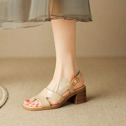 Elanora Sandals for Women - Retro Style with All-Day Comfort