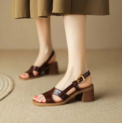 Elanora Sandals for Women - Retro Style with All-Day Comfort
