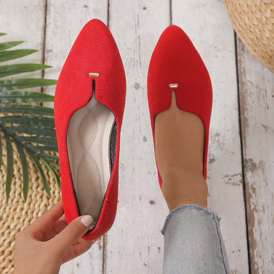 Eliva Calm Ballet Flats - Lightweight Comfort & Arch Support for Women