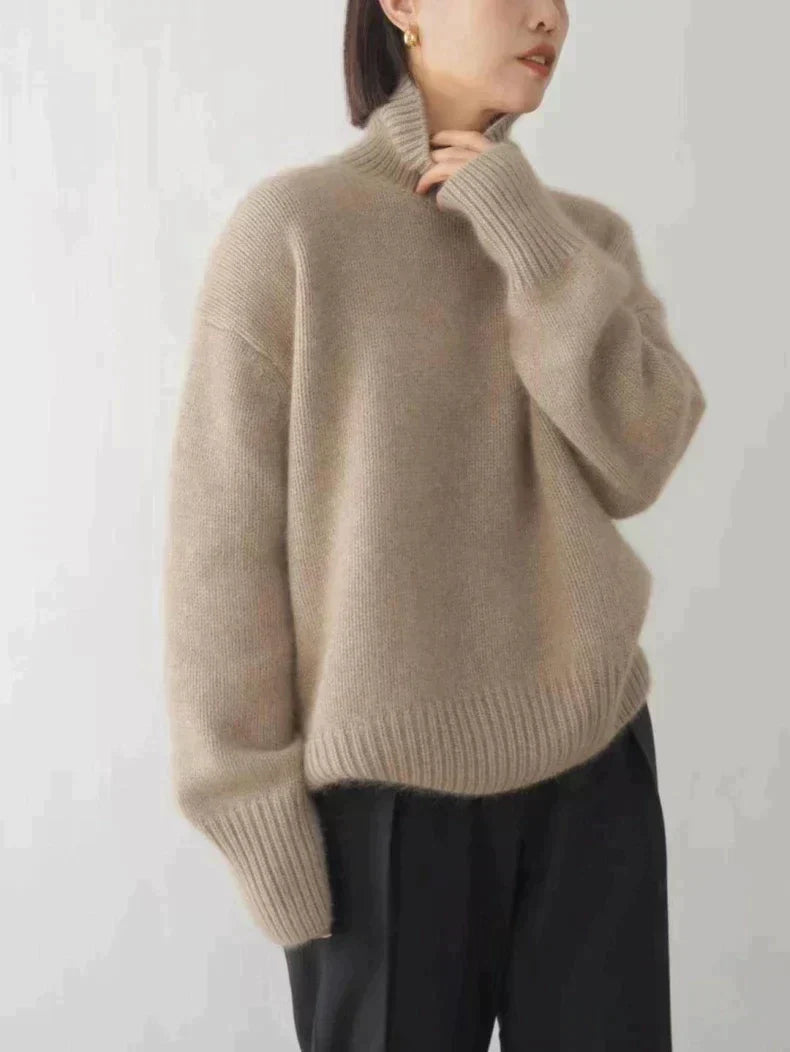 Sweater Women - Luxurious Turtleneck Style & Comfort