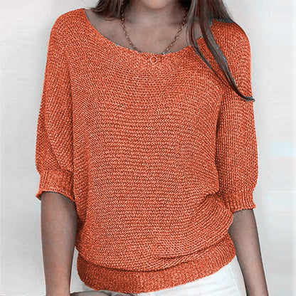 Casual Solid Colour Pullover | Stylish Everyday Wear