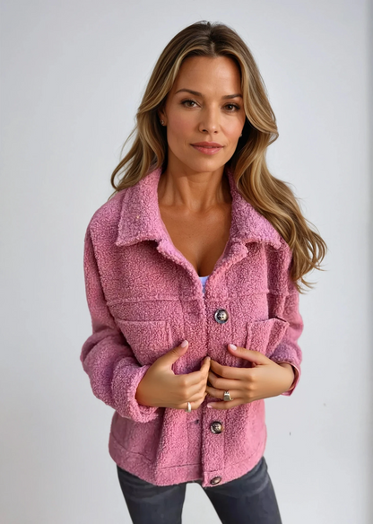 Ava - Cozy Crewneck Jacket