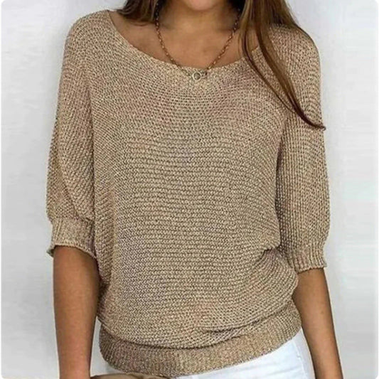 Casual Solid Colour Pullover | Stylish Everyday Wear
