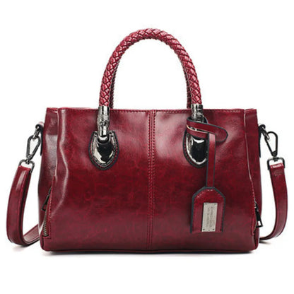 Elegant Leather Dufflebag