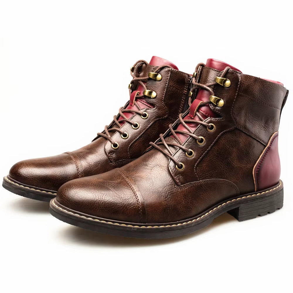 Jonas - Handcrafted Premium Leather Oxford Boots