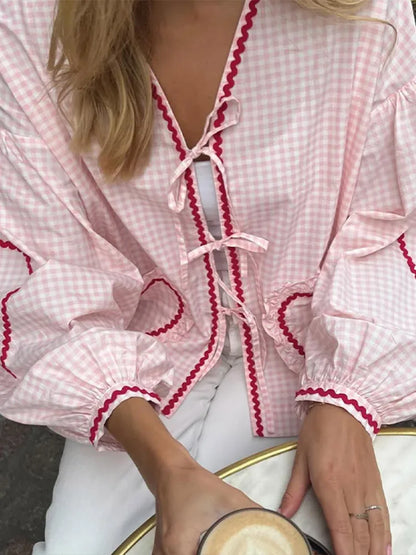 Chloe - Heart Blouse