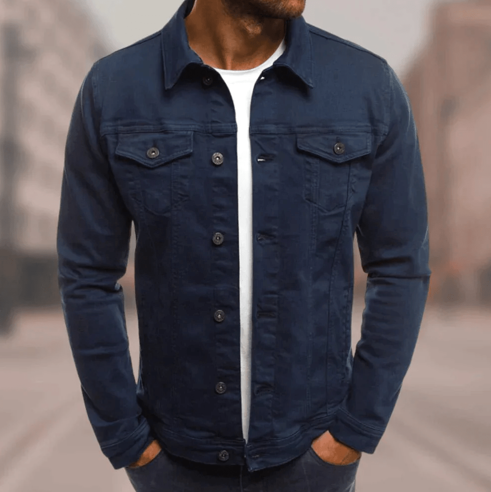 Chris | Stylish Denim Shirt