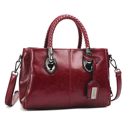 Elegant Leather Dufflebag