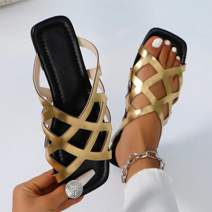 Travella Cutout Sandals for Women - Stylish & Breathable Comfort