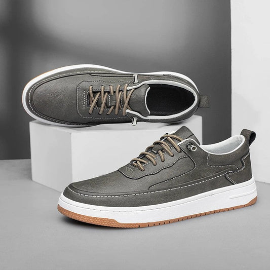 Urban Drop Leather Sneakers - All-Day Comfort & Stylish Design