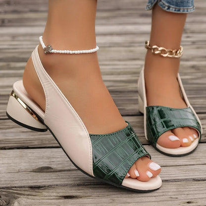 Ventina Mid Heels - Stylish Comfort with Breathable Design