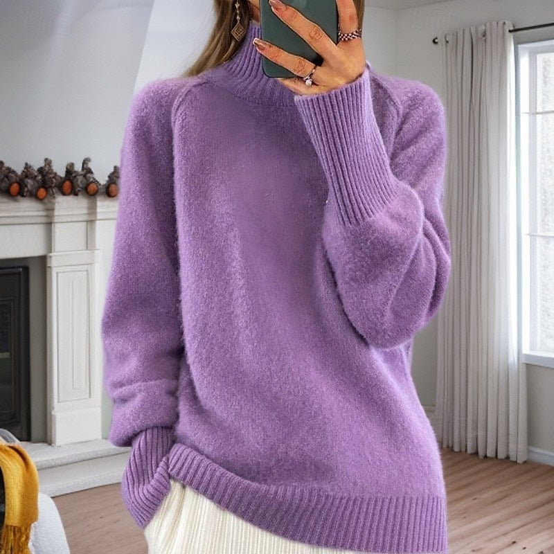 Wendy Turtleneck Sweater - Cozy, Stylish Comfort for Any Occasion