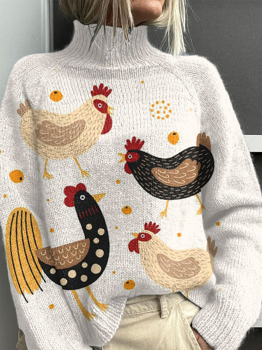Women's Sweater - Lightweight Turtleneck for Summer Comfort