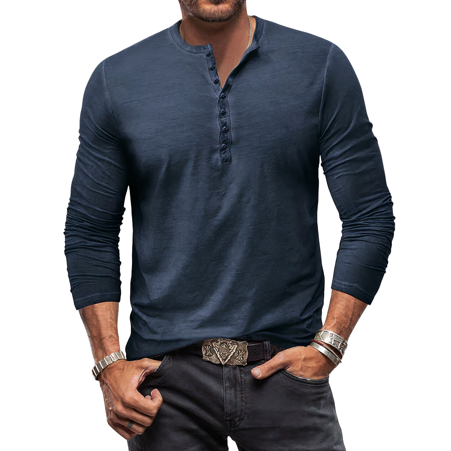 Stefano | Classic Henley shirt