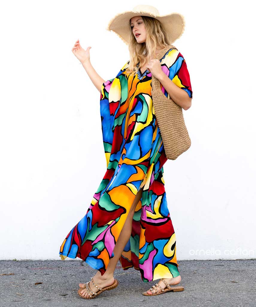 Elke | Loose, casual caftan Dress