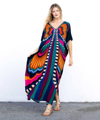 Lara | Loose, casual caftan Dress