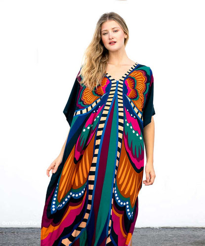 Lara | Loose, casual caftan Dress