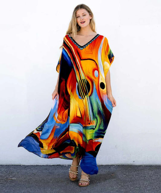 Lise | Loose, casual caftan Dress