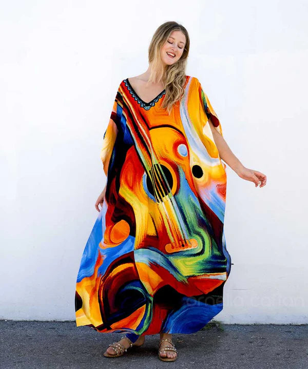 Lise | Loose, casual caftan Dress