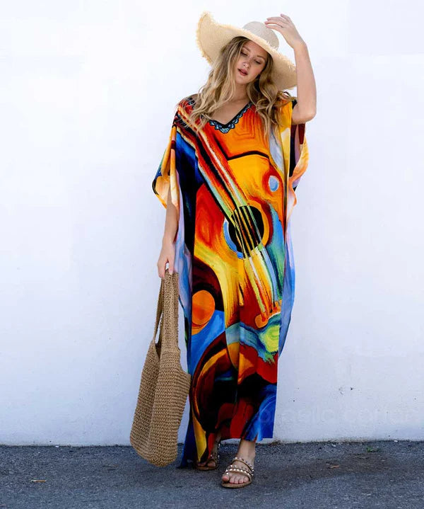 Lise | Loose, casual caftan Dress