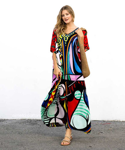 Elsa | Loose, casual caftan Dress