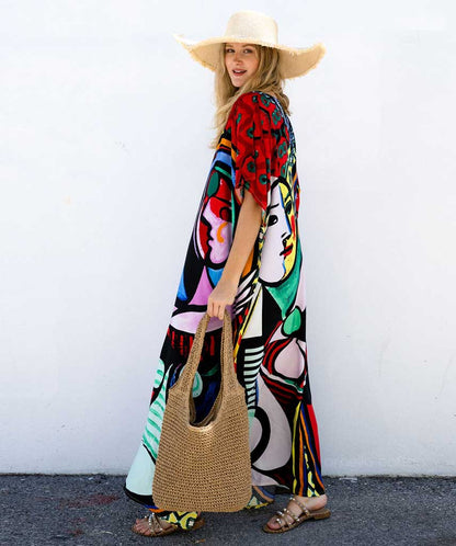 Elsa | Loose, casual caftan Dress