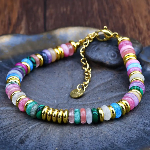 Bohemian Style Colorful Bracelet | Together against breast cancer