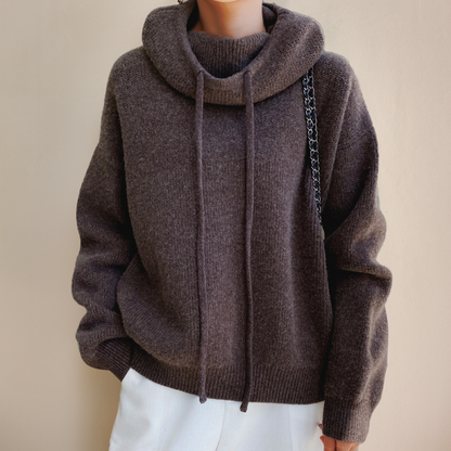 Variant image for Celine Turtleneck Sweater - Luxurious Merino Wool Style for Men & Women-13