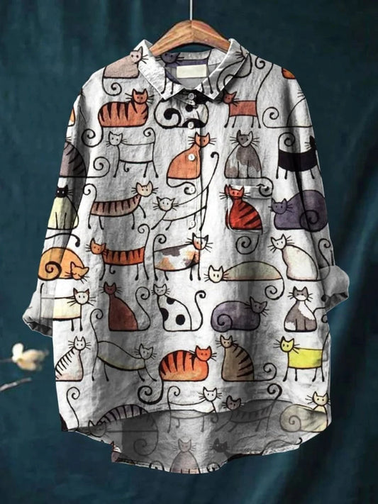 Cat | Animal Art Shirt