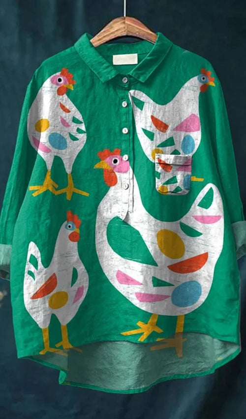 Chicken | Animal Art Shirt