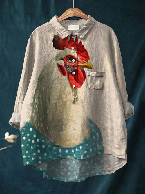 Chicken | Animal Art Shirt