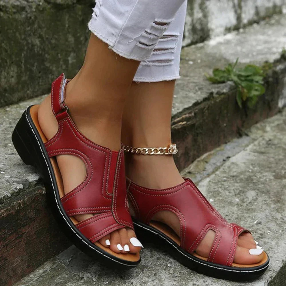 Jolie™ - Orthopedic Leather Sandals